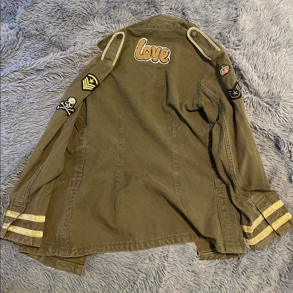 SOLD 813 Ottotredici US Army Military Embroidered Jacke